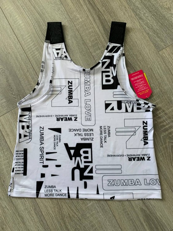 Zumba Tank White