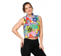 Zumba Fun And Happy Crop Tank