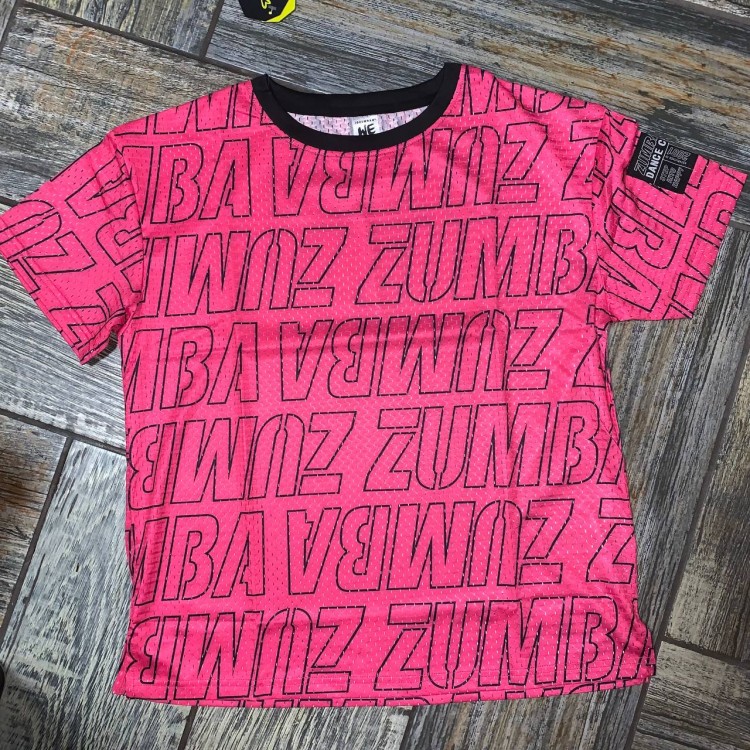 Zumba In Motion Top Pink