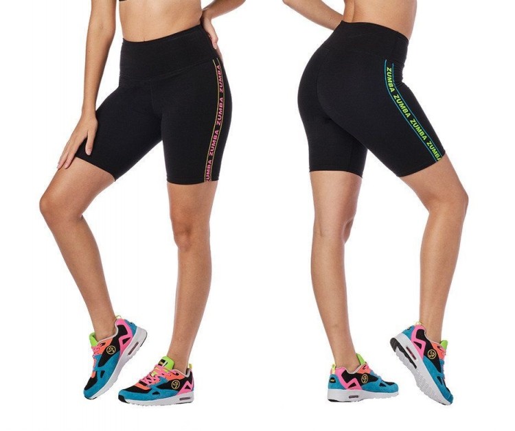 Zumba Glow Biker Shorts