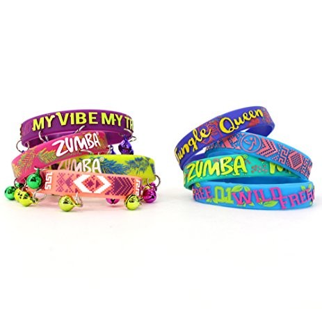 Wild About Zumba Rubber Bracelet