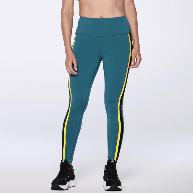 Zumba Music Lab High Waisted Ankle Leggings