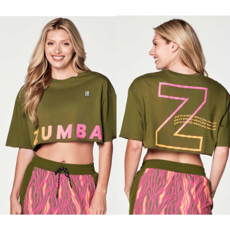 Zumba In The Wild Ultra Crop Top