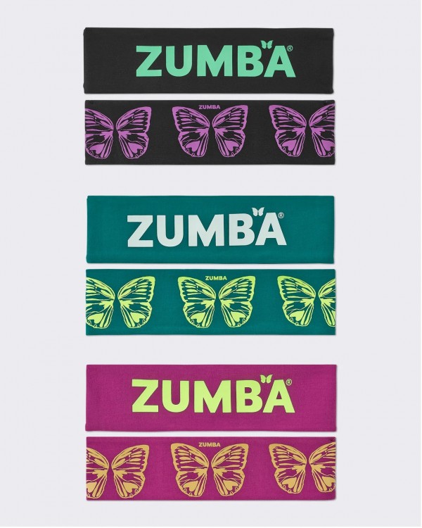 Zumba Transform Reversible Headbands